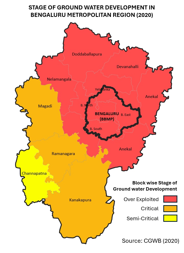 Bengaluru's Water Crisis: The Geography Of The Problem