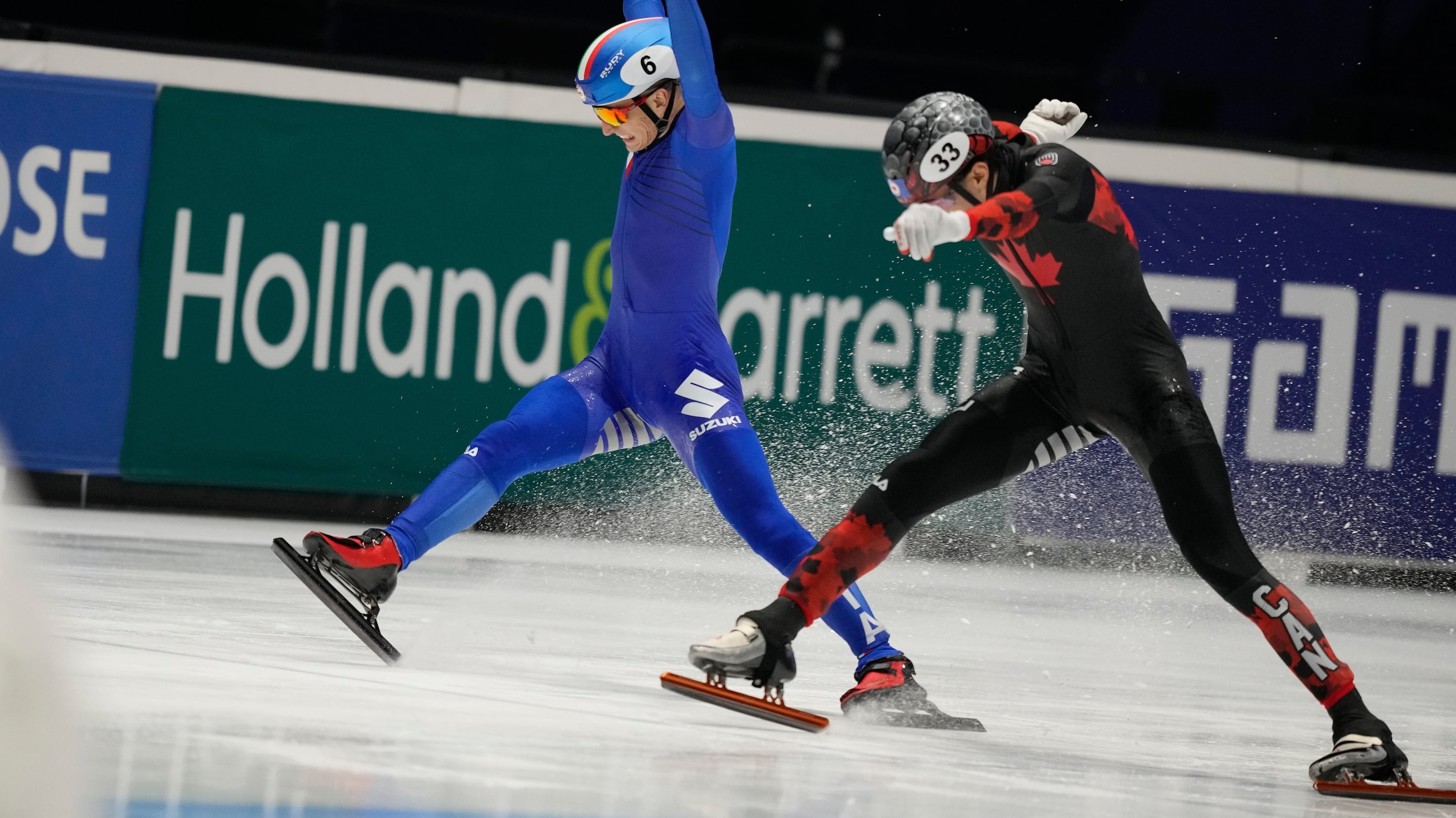 Canada's William Dandjinou In Photo Finish For 1000m Gold In Rotterdam