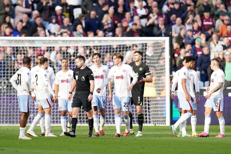 West Ham Denied Stoppage-time Winner By Farcical VAR Decision In Aston ...