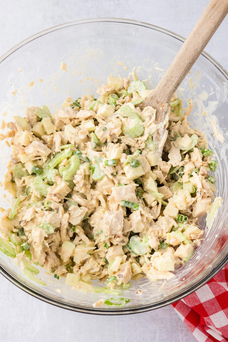 Apple Walnut Chicken Salad