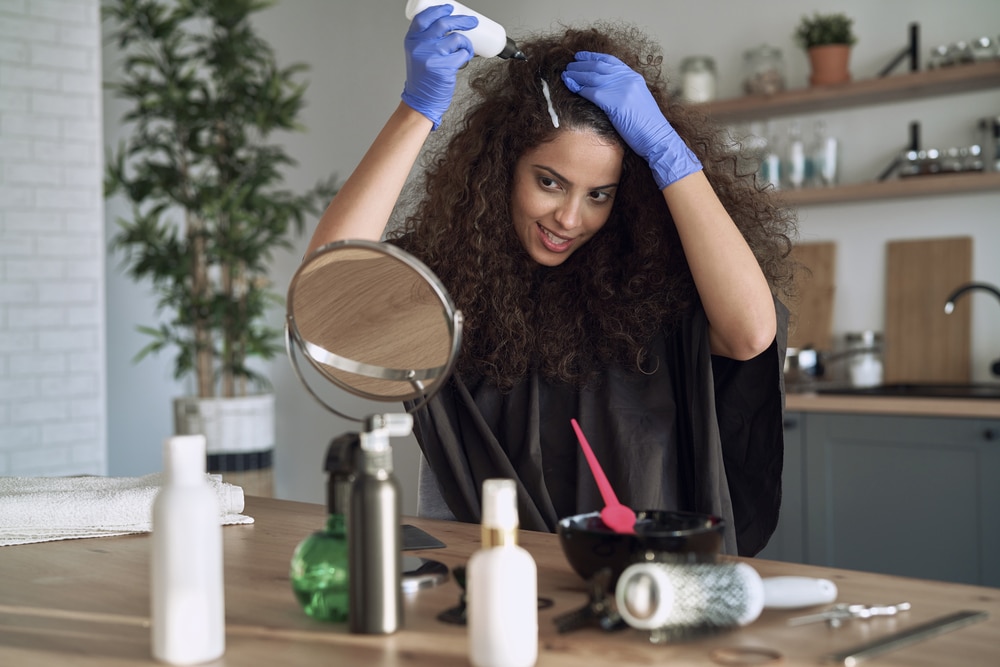 <p>Try a homemade hair treatment. Ingredients like coconut oil, avocado, or banana can be used to make nourishing hair masks that leave your hair feeling soft and healthy.</p>