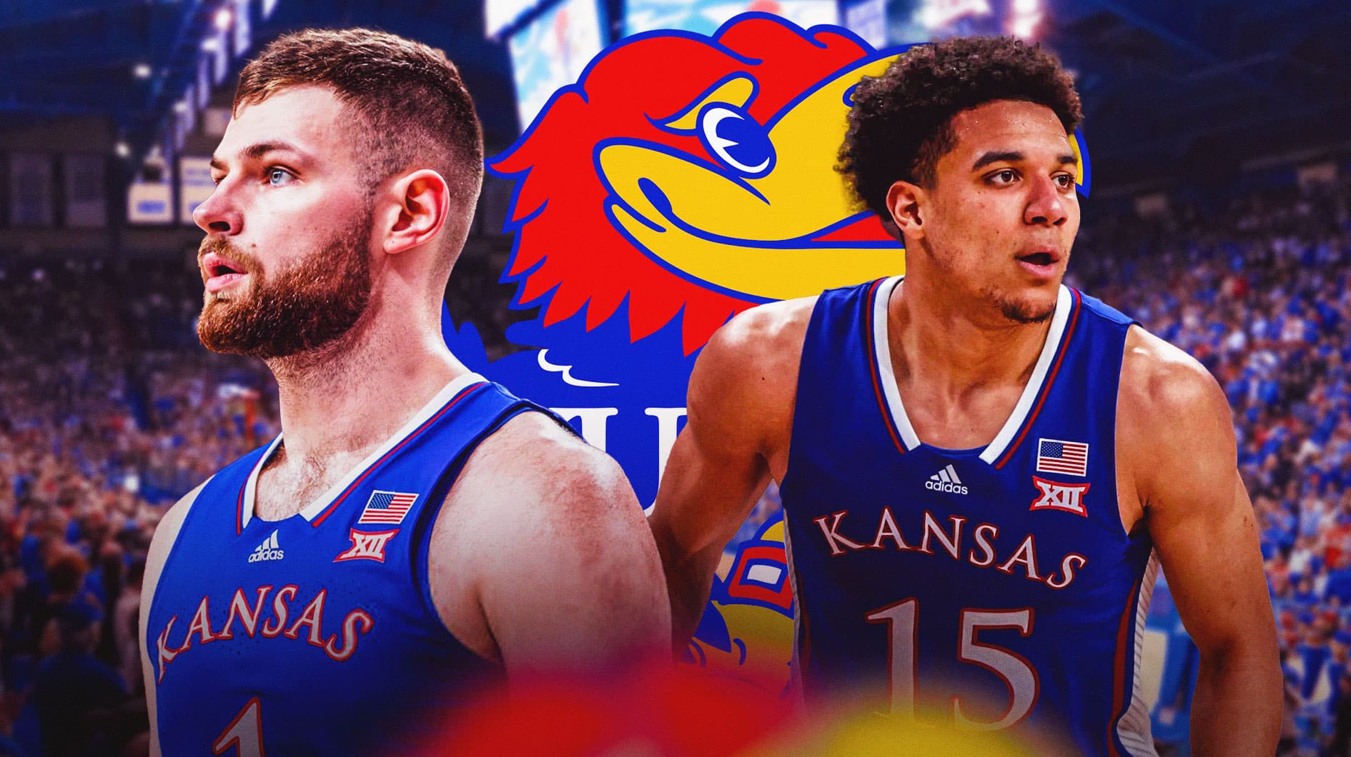 Bill Self Drops Hunter Dickinson, Kevin McCullar Jr. Injury Update ...