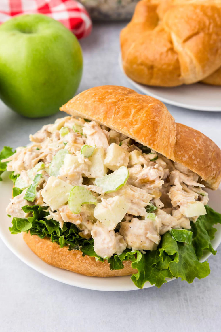 Apple Walnut Chicken Salad