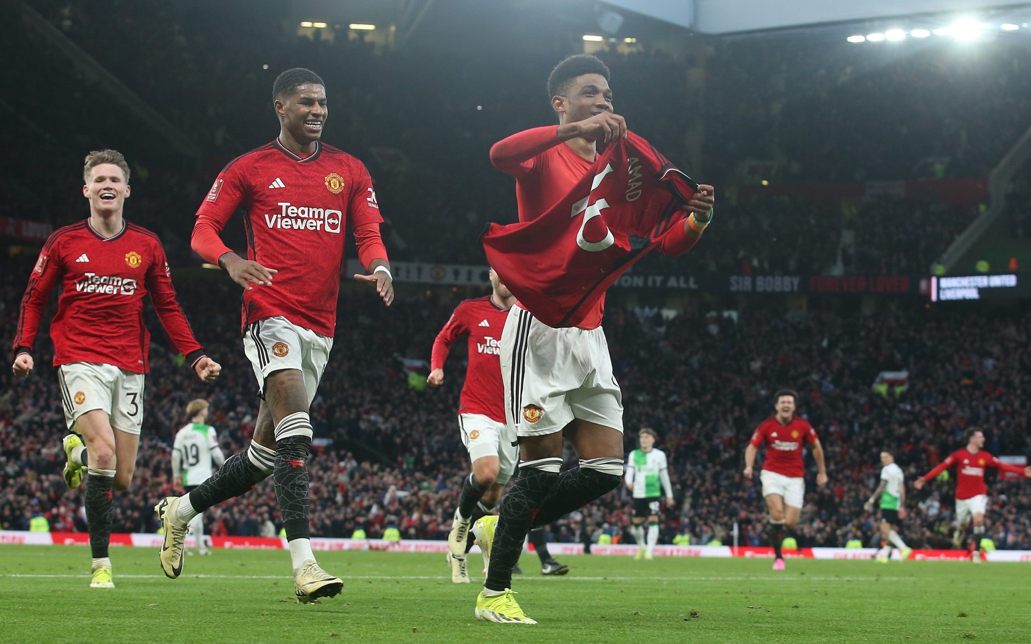 Amad Diallo Seals Man Utd Victory Over Liverpool In FA Cup Tie For The Ages