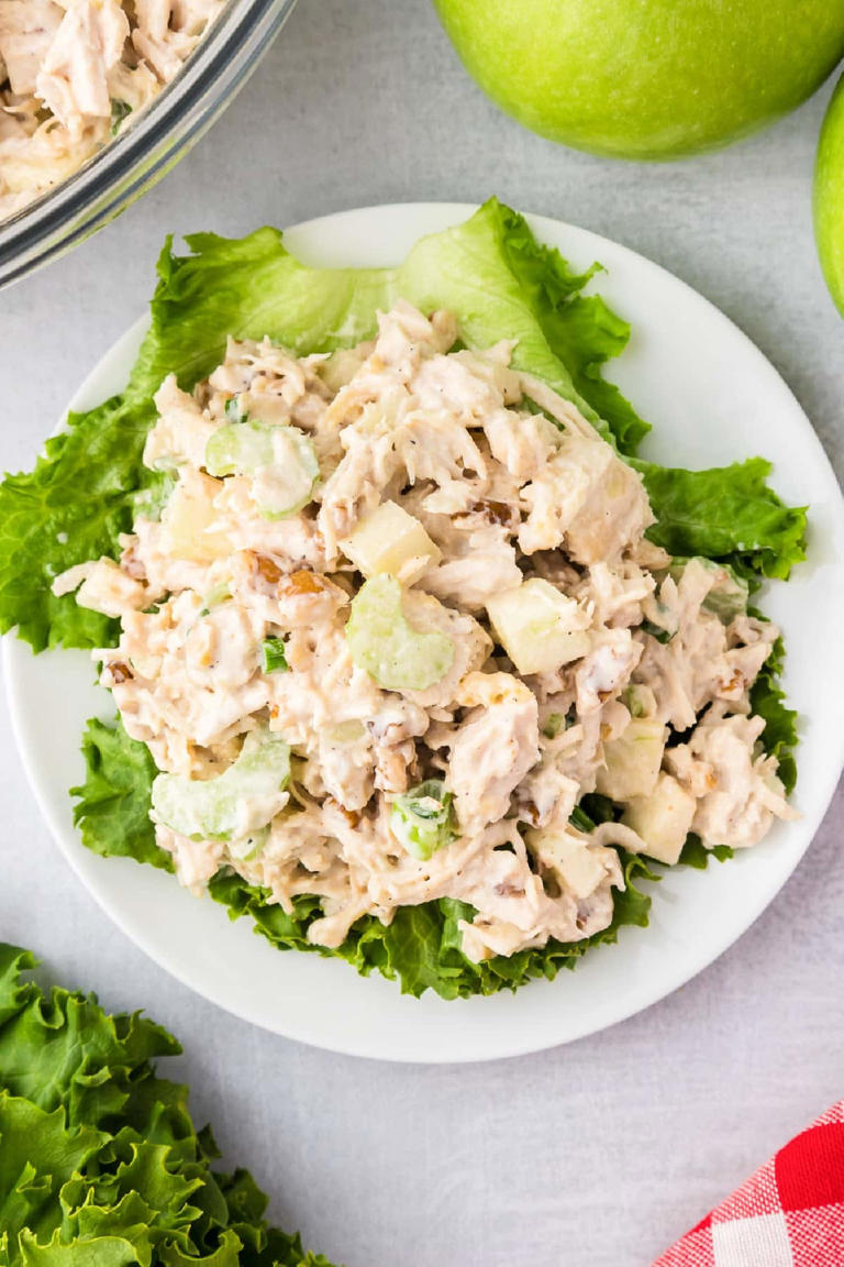 Apple Walnut Chicken Salad