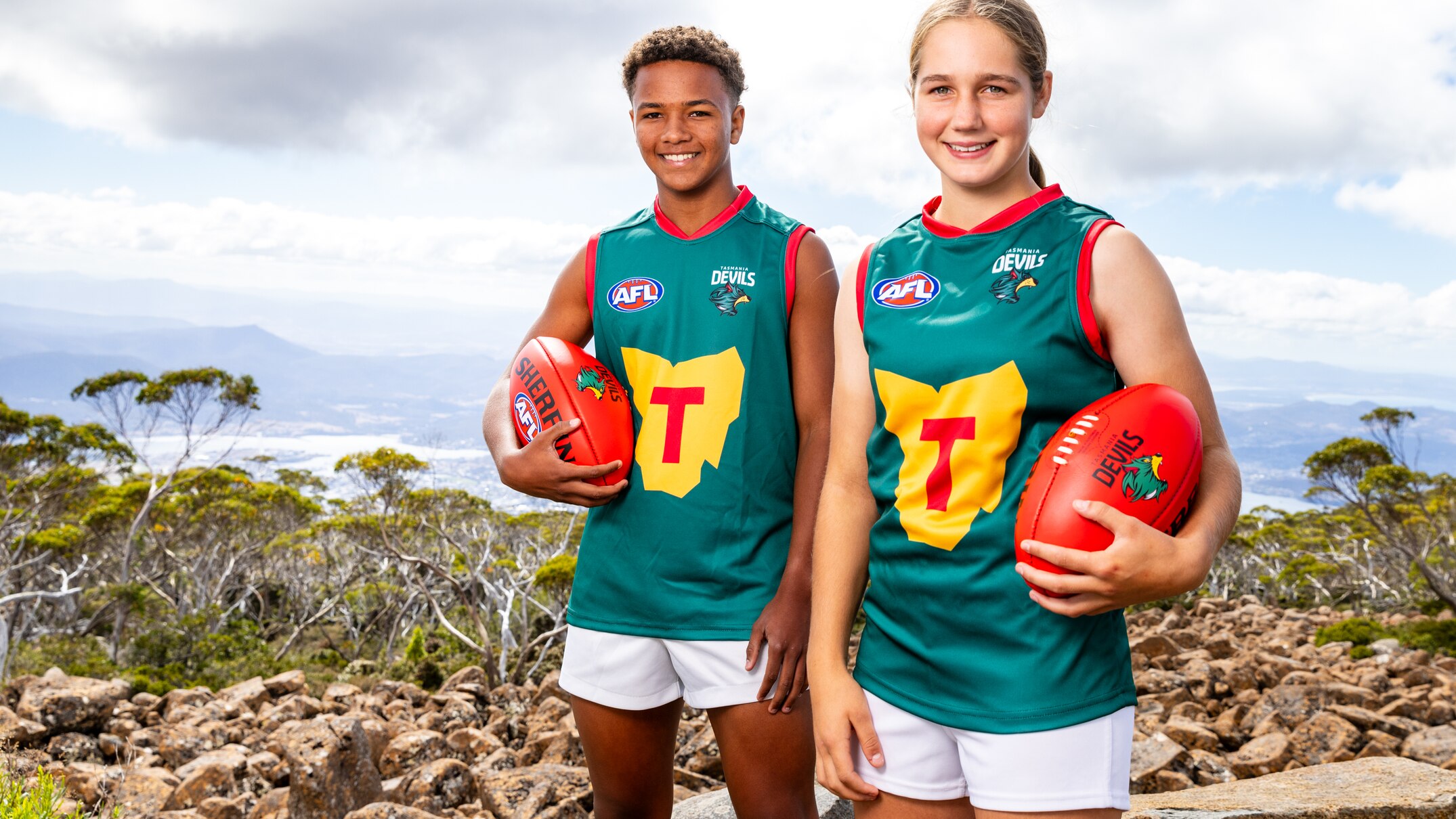 Tasmania Devils AFL club launched with name, colours, logo and guernsey ...