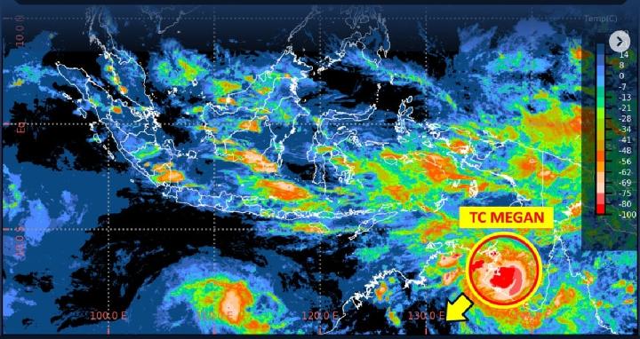 top 3 tekno berita terkini: siklon tropis megan, gempa talaud, dan mahasiswa geofisika ui