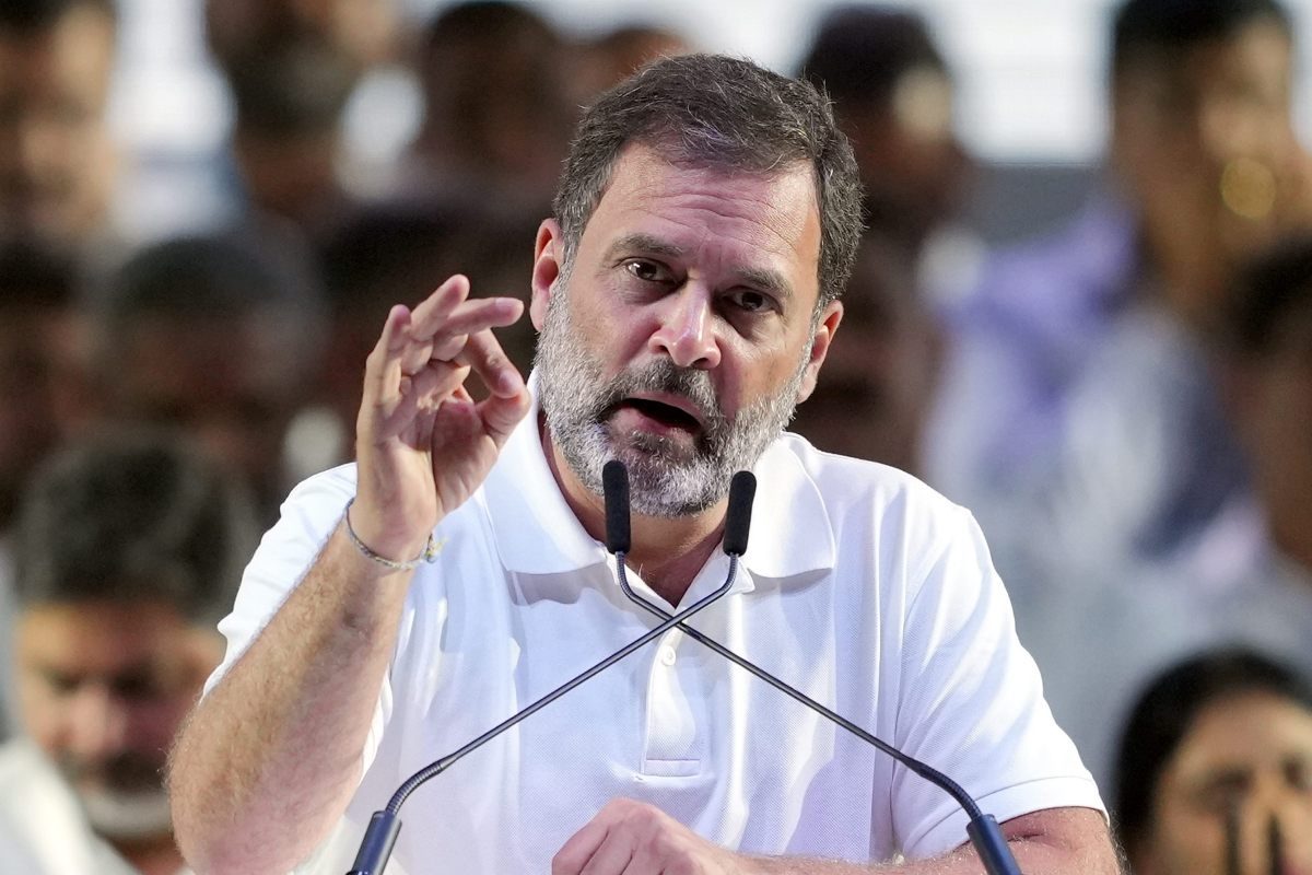ex-congress leader wept, told my mother he was forced to join bjp, says rahul gandhi