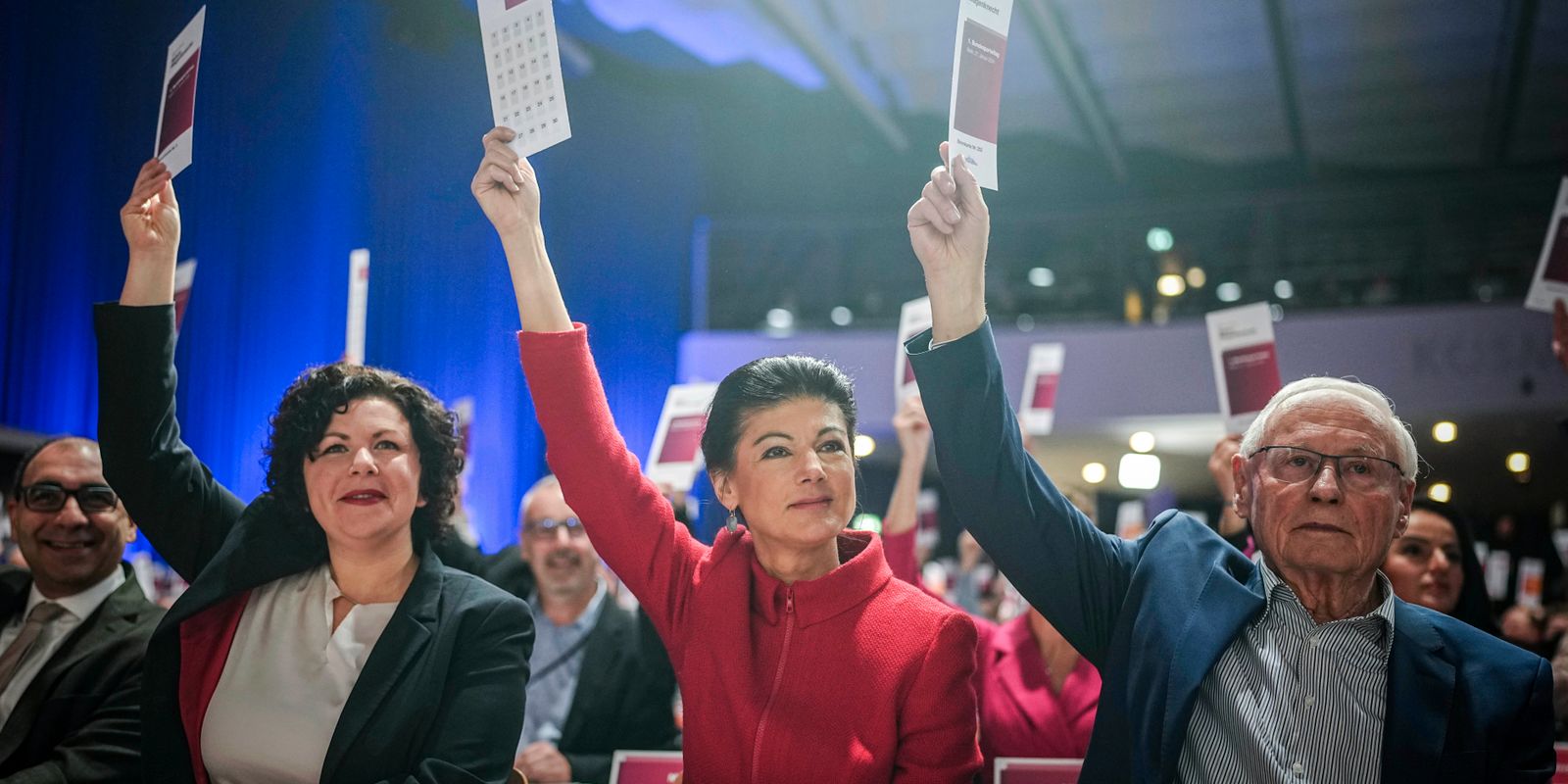 tyska vänsterprofilens nya parti tar röster från afd