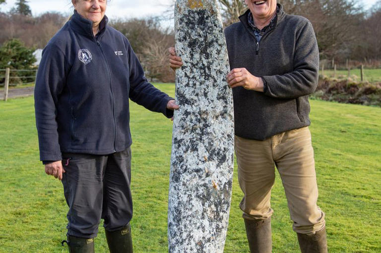 'World War Two' plane propeller discovered in Scottish island peat bog