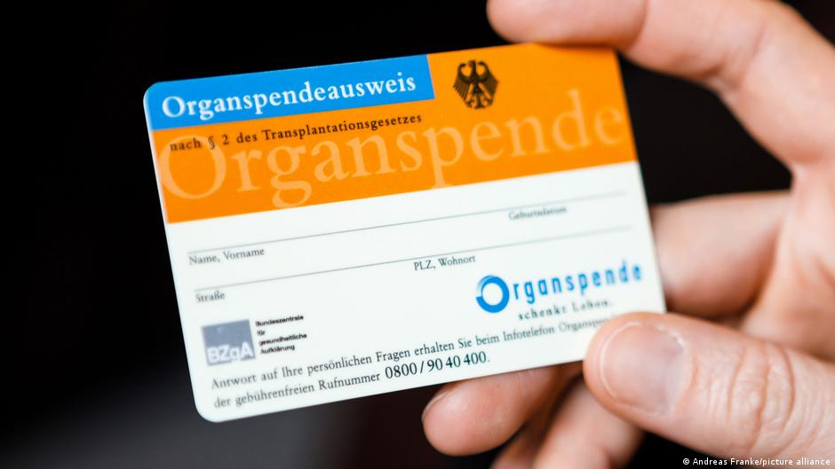 germany launches online registry for organ donation