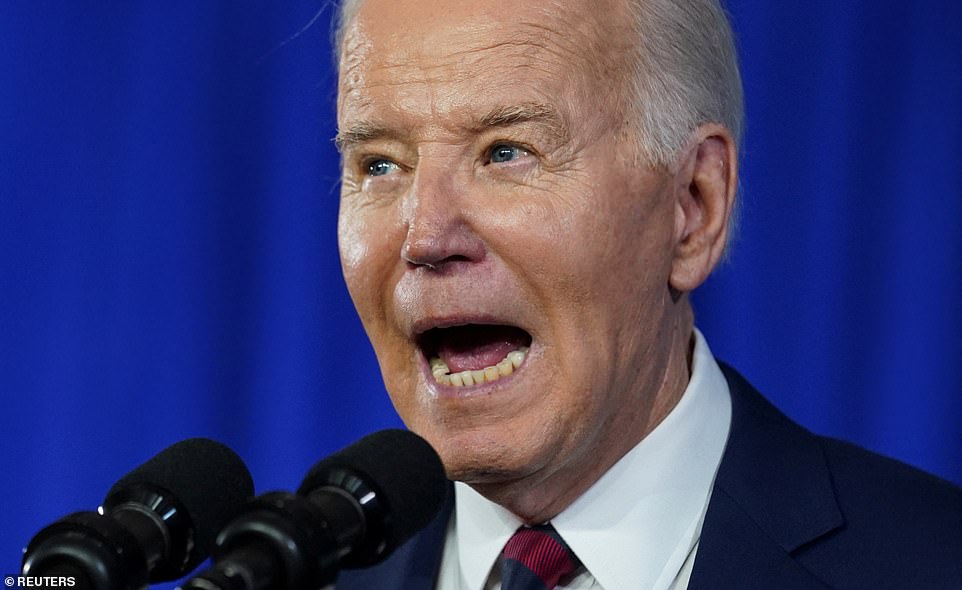 President Biden 'shouts and swears' at aides over his polling numbers