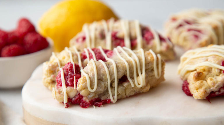 White Chocolate Raspberry Scones Recipe 9032