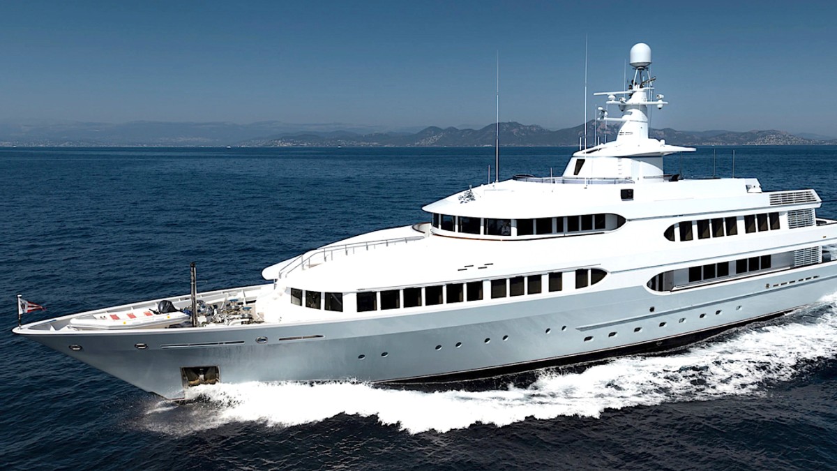 <p>Picture purchasing a classic 180-foot Feadship superyacht, and then getting a $10 million bill for a major refit. That was the case with <em>Olympus</em>, built by the Dutch masters at Feadship in 1996 to a design by Britain’s Andrew Winch and the celebrated naval architect Frits De Voogt. Sold in 2022, the new owner sent it to the Monaco Marine refit center in La Ciotat, France for a major makeover. It included overhauling the 2,600 hp Caterpillar engines and generators, repairs to the structure, substantial upgrades to the guest areas and crew quarters, and new paint throughout. With the work completed just last year, the vessel is said to be in mint condition. Offered jointly by brokers Fraser and Edmiston, <em>Olympus</em> has an asking price of $28.5 million. With accommodations for 16 guests in eight cabins, the boat’s highlights include two primary suites, tropical-spec air conditioning, and Palm Beach-chic decor.</p>