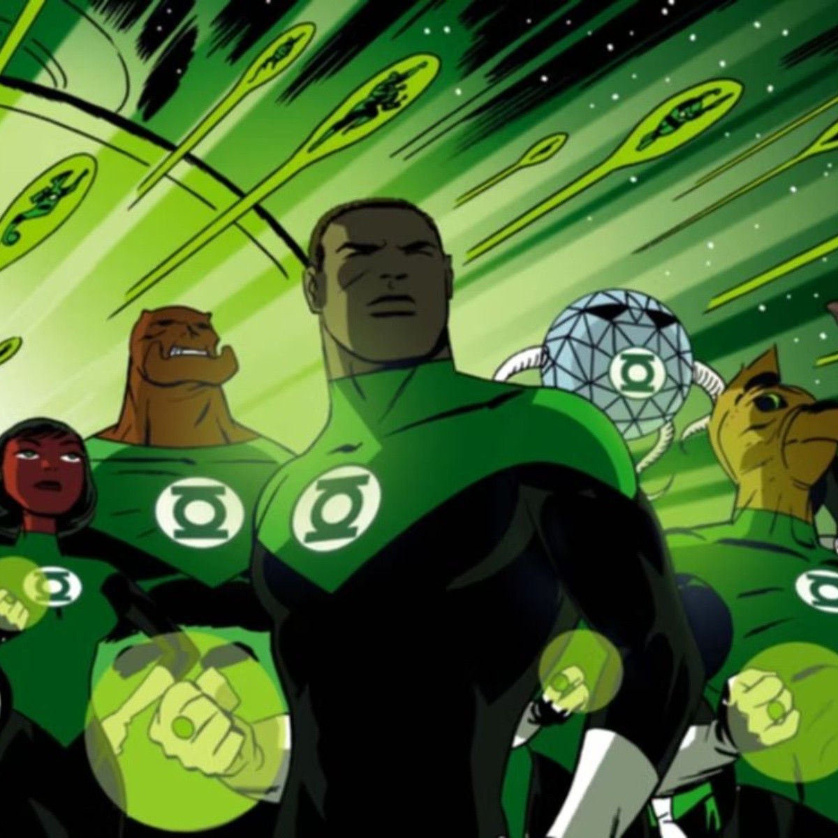 oficialmente los green lantern corps ahora son villanos en dc