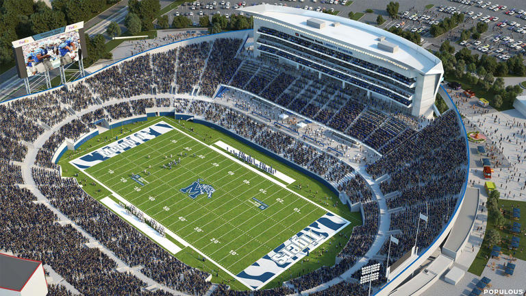 Memphis unveils timeline for Simmons Bank Liberty Stadium renovations