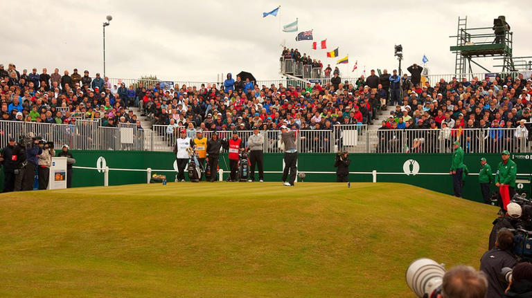 Rory McIlroy at Open Championship