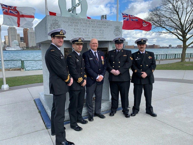 Built-in naval culture: HMCS Windsor submarine crew tours Great Lakes city