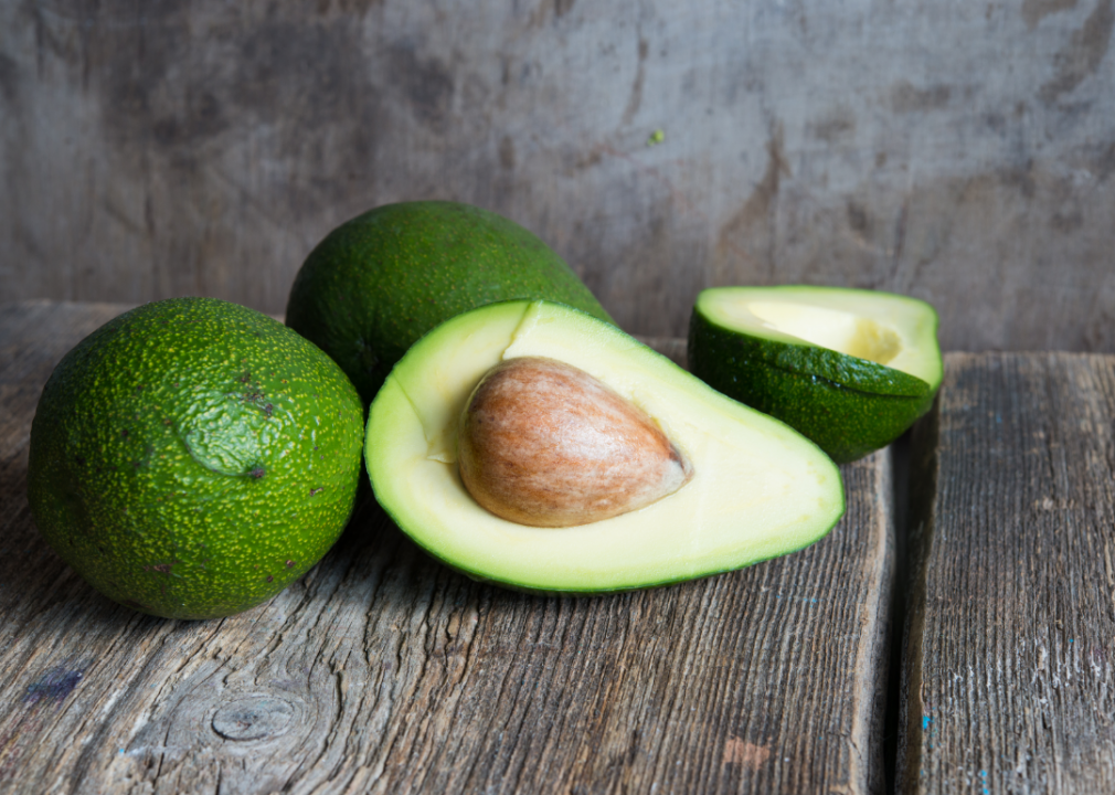 <p>Avocados are dangerous to many animals, not just dogs, partly due to a fungicidal toxin called persin. It's generally understood that only high doses of poison are actually lethal, but even more mild symptoms—including vomiting and diarrhea—should obviously be avoided, not to mention the large pits that can be choking hazards.</p>