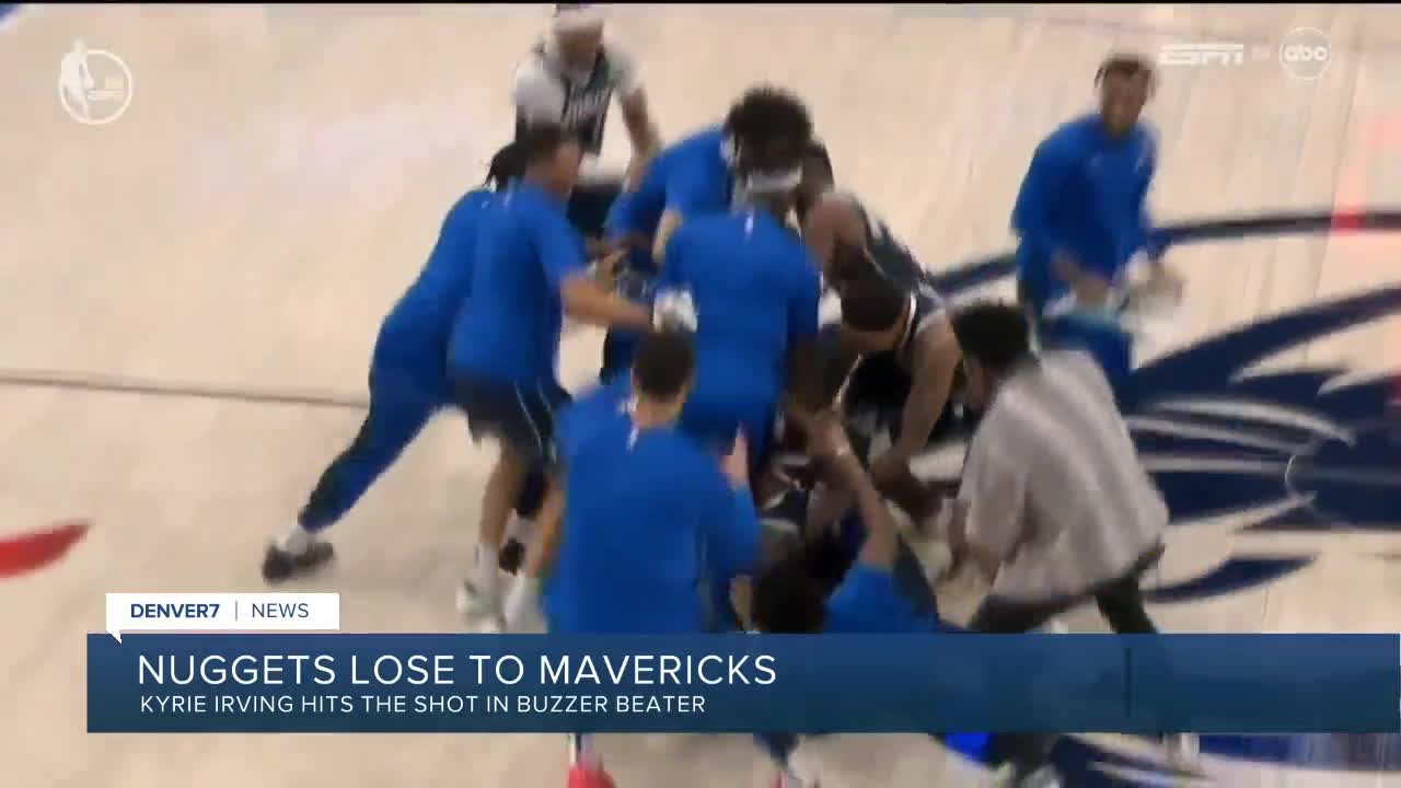 Kyrie Irving's Running Left-hander At The Buzzer Lifts Mavs Over ...