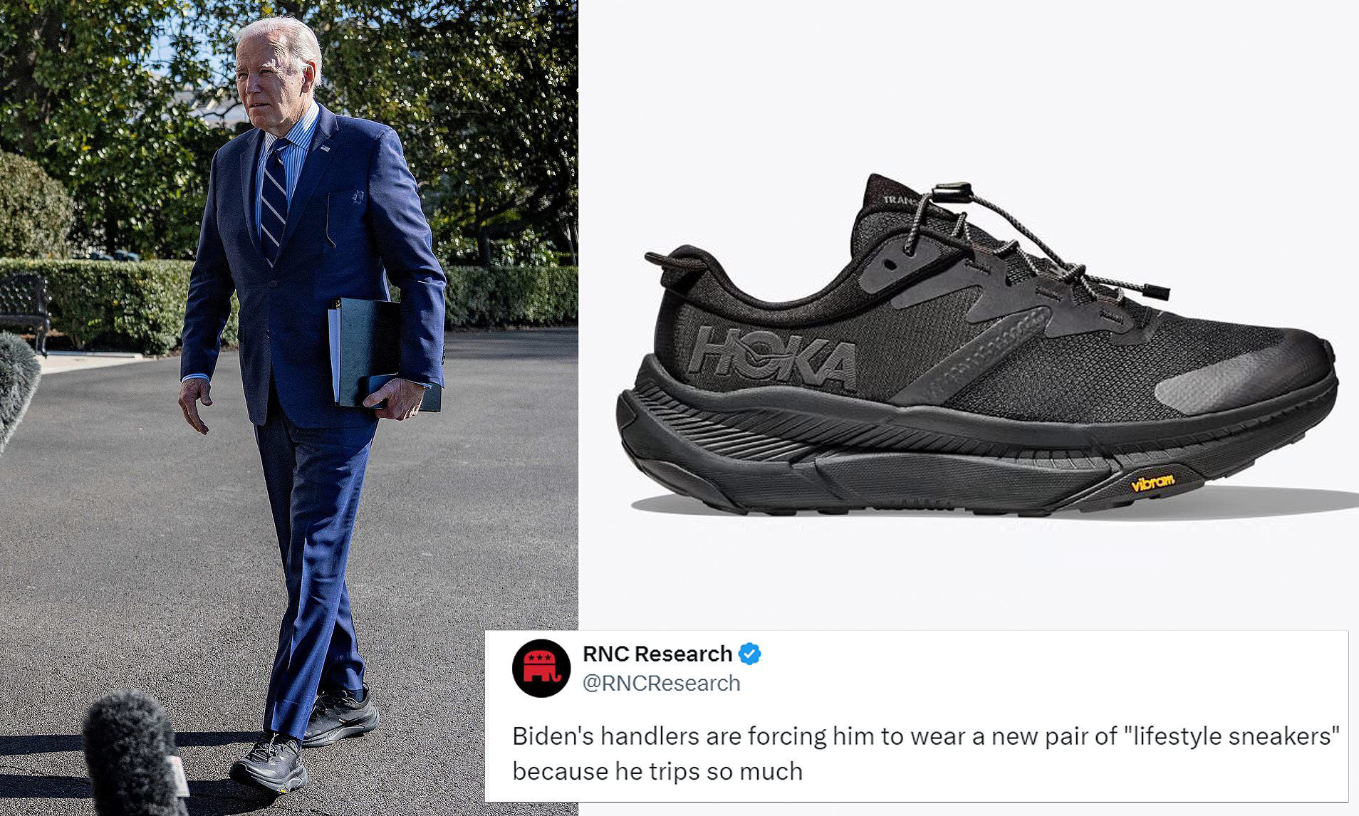 Joe Biden's $150 'lifestyle' sneakers are 81-year-old's latest bid to ...