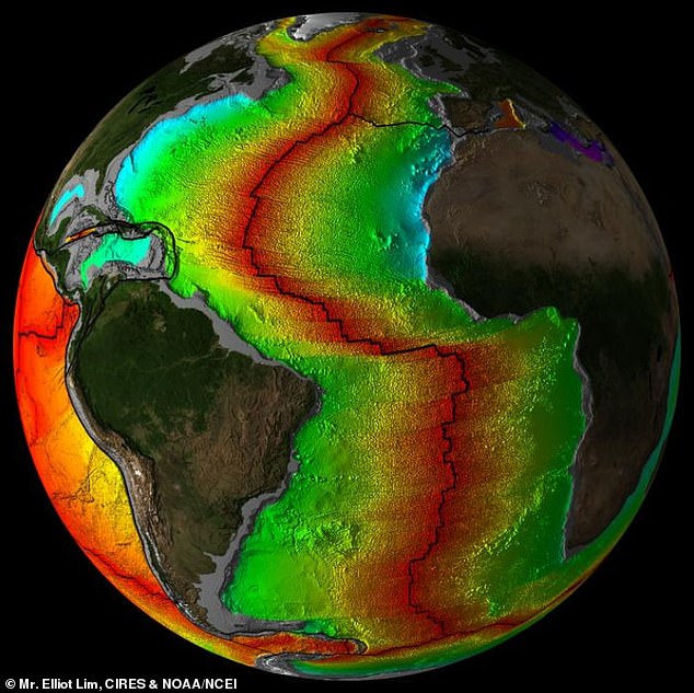 the atlantic ocean could be swallowed by a terrifying 'ring of fire', scientists say as they discover a 'sleeping' subduction zone beneath the gibraltar strait