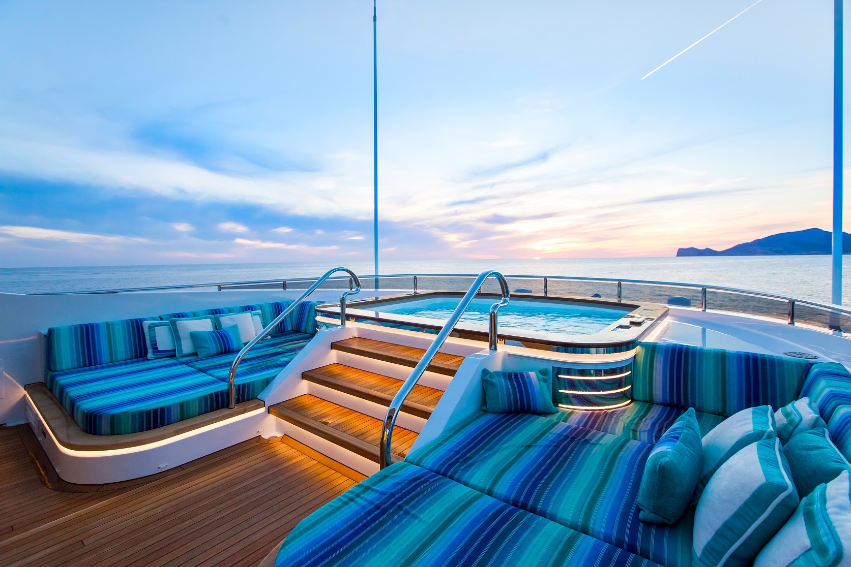 <p>Sure it was built in 2000, but what if I told you that 2012 refit earned <em>Flag</em> the Best Refitted Yacht at the World Superyacht Awards? What about that? And don't worry, yes you've still got a swimming pool on the top deck.</p>