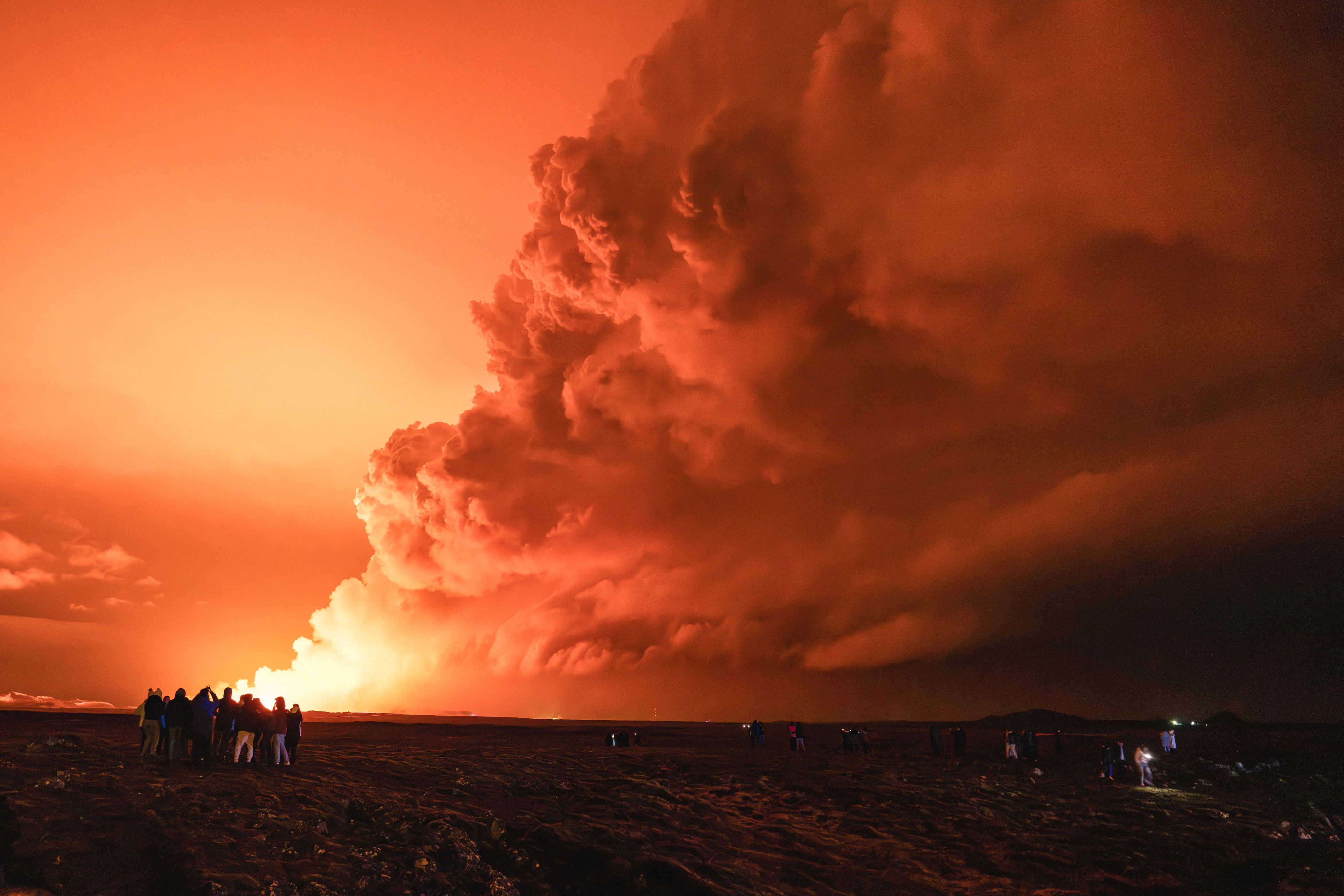 Iceland braces after fourth volcanic eruption in three months: The photos