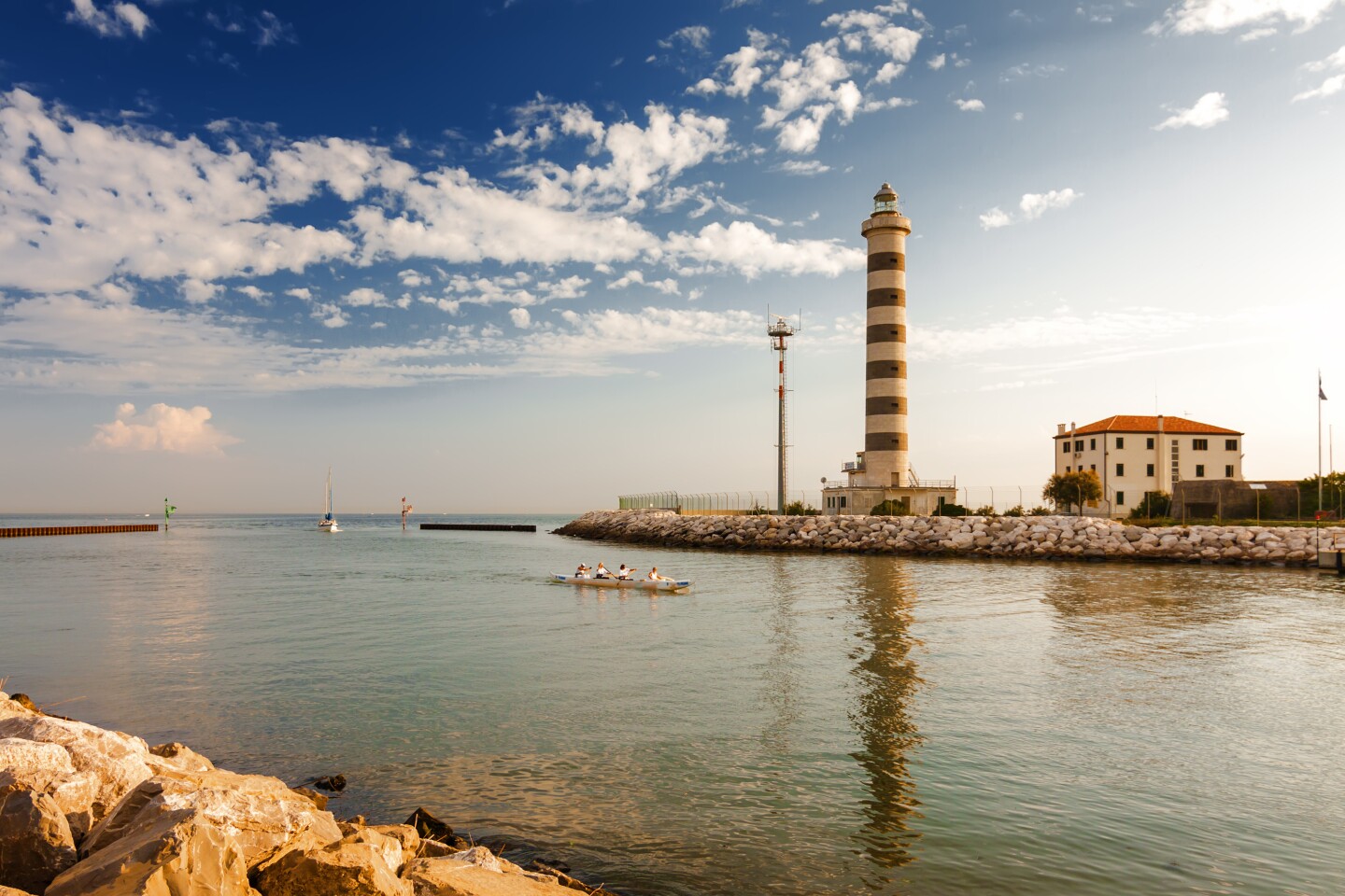 Take a vaporetto (or water bus) to one of Venice's 100+ islands for a calmer experience.