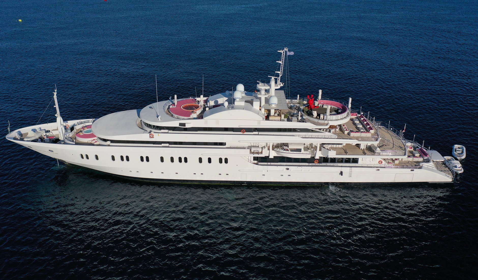 <p>A beast at 91.4 m, <em>Moonlight II </em>is essentially a cruise ship, capable of hosting 36 guests across 18 rooms. And guess who's already been one of those guests? MMA fighter Conor McGregor. Pretty cool.</p>