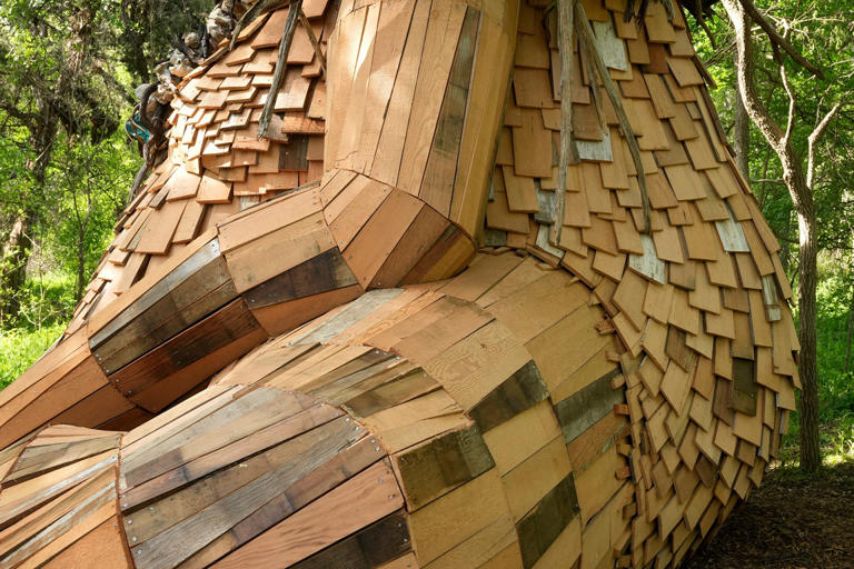 Danish Artist Creates Stunning And Recycled Troll Art Installation In Austin Texas 