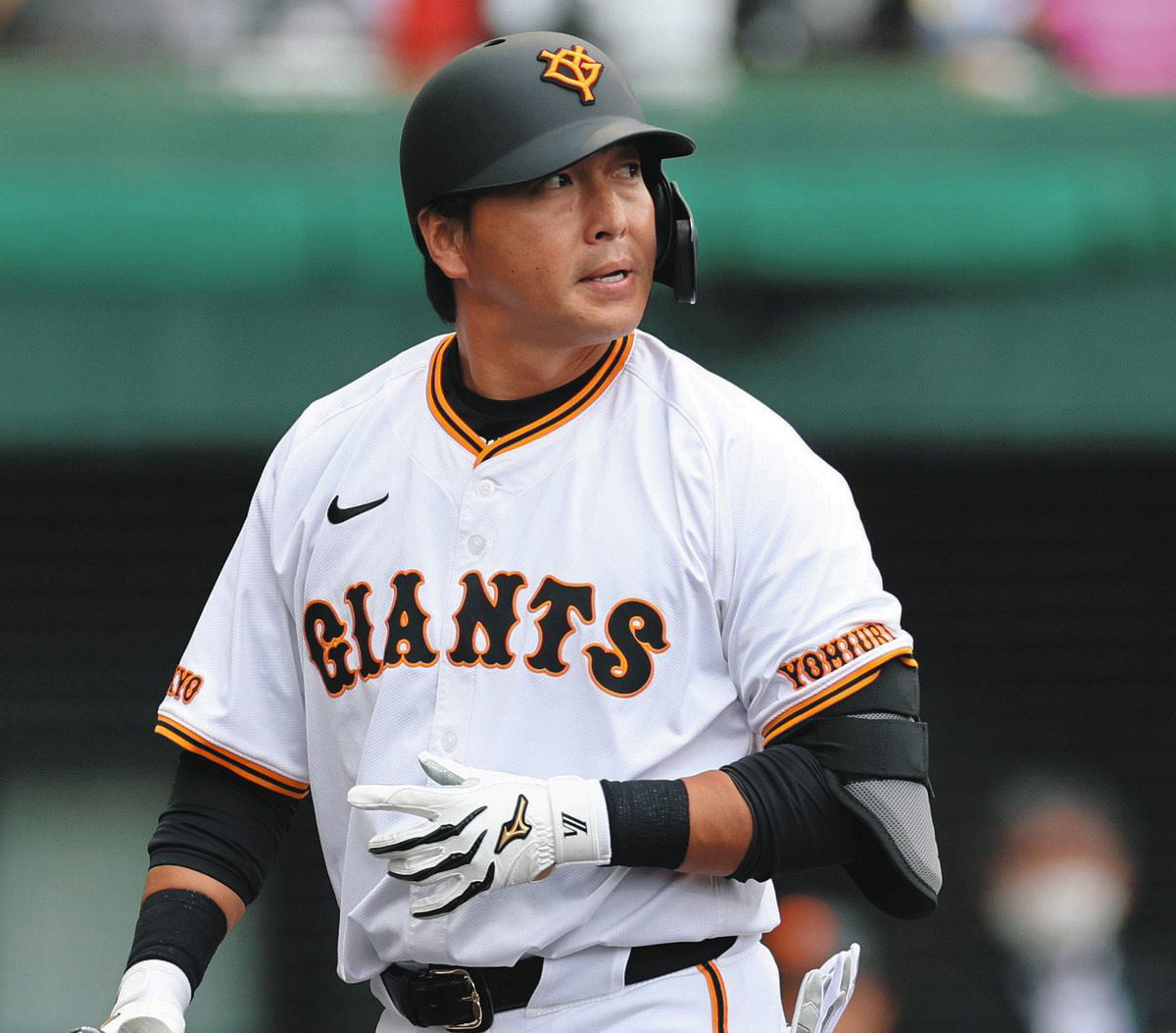 中日鎌田選手と巨人長野選手のサイン - 野球
