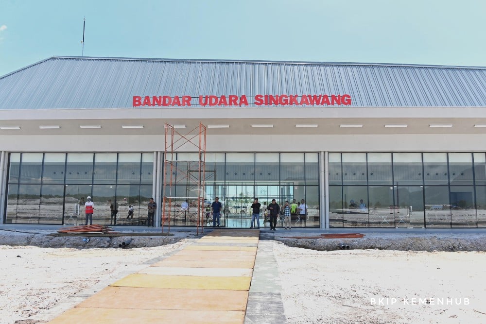 Jokowi Resmikan Bandara Singkawang Besok, Beroperasi April 2024