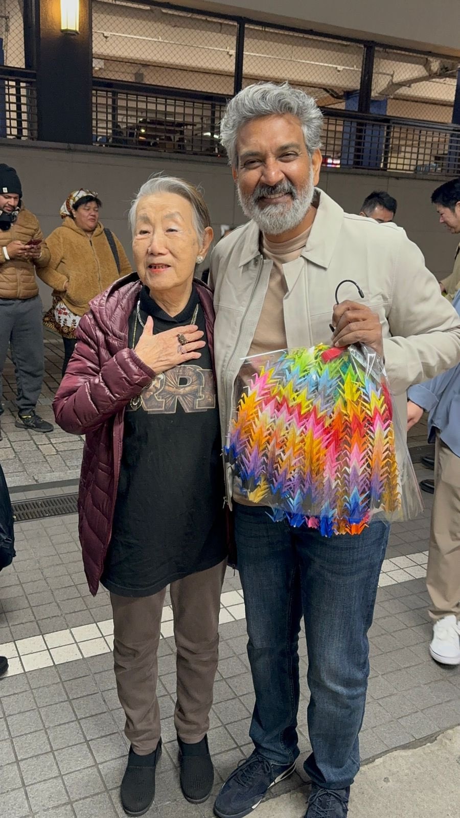'rrr' director ss rajamouli gets most precious gift from 83-year-old fan in japan