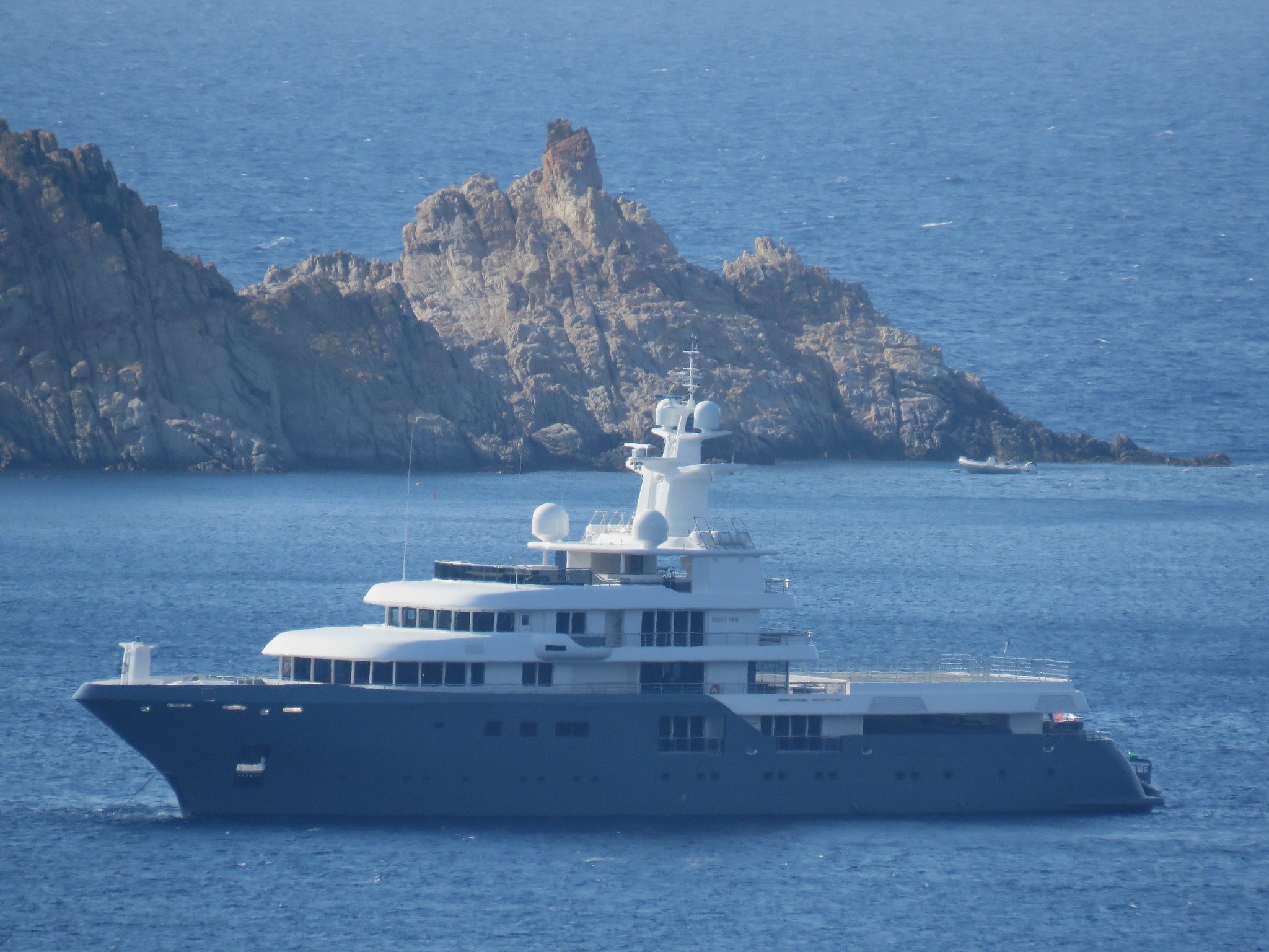 <p>Most yachts are at home in Sicily or the Caribbean. <em>Planet Nine</em> was built to brave the seas around Antarctica and Greenland—anywhere the waves could possibly take it. It was also in Christopher Nolan's <em>Tenet</em> so...enough said.</p>