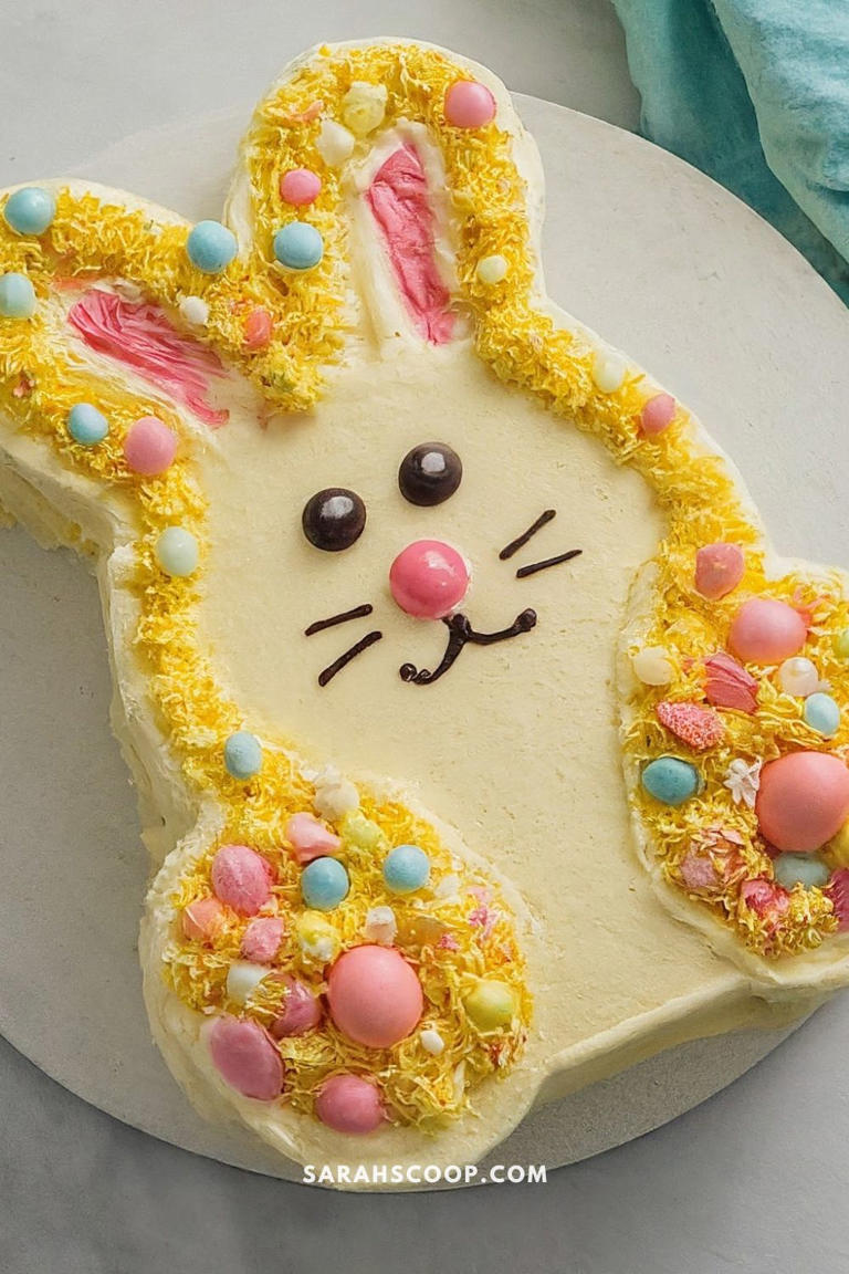 25 Easy Easter Bunny Cake Ideas to Make