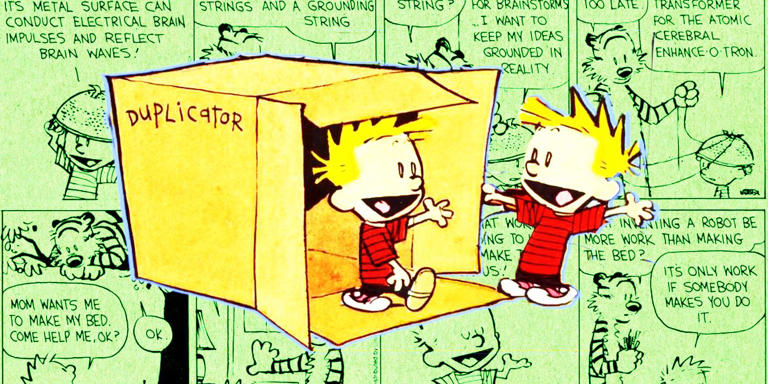 Calvin's Most Creative Inventions in Calvin and Hobbes