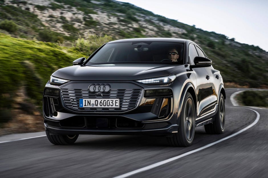 android, 2025 audi q6 e-tron is a tiny tech powerhouse: electric suv first drive