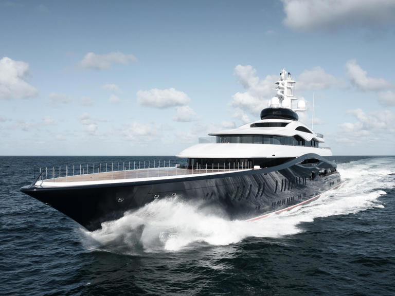 The superyacht world is speculating that Mark Zuckerberg just bought this 118-meter boat