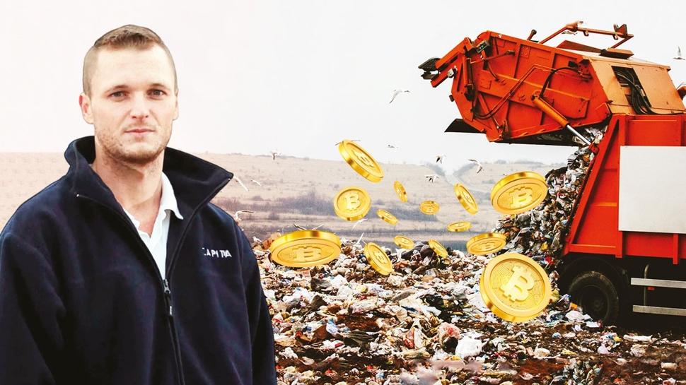 çöplükte bitcoin avı