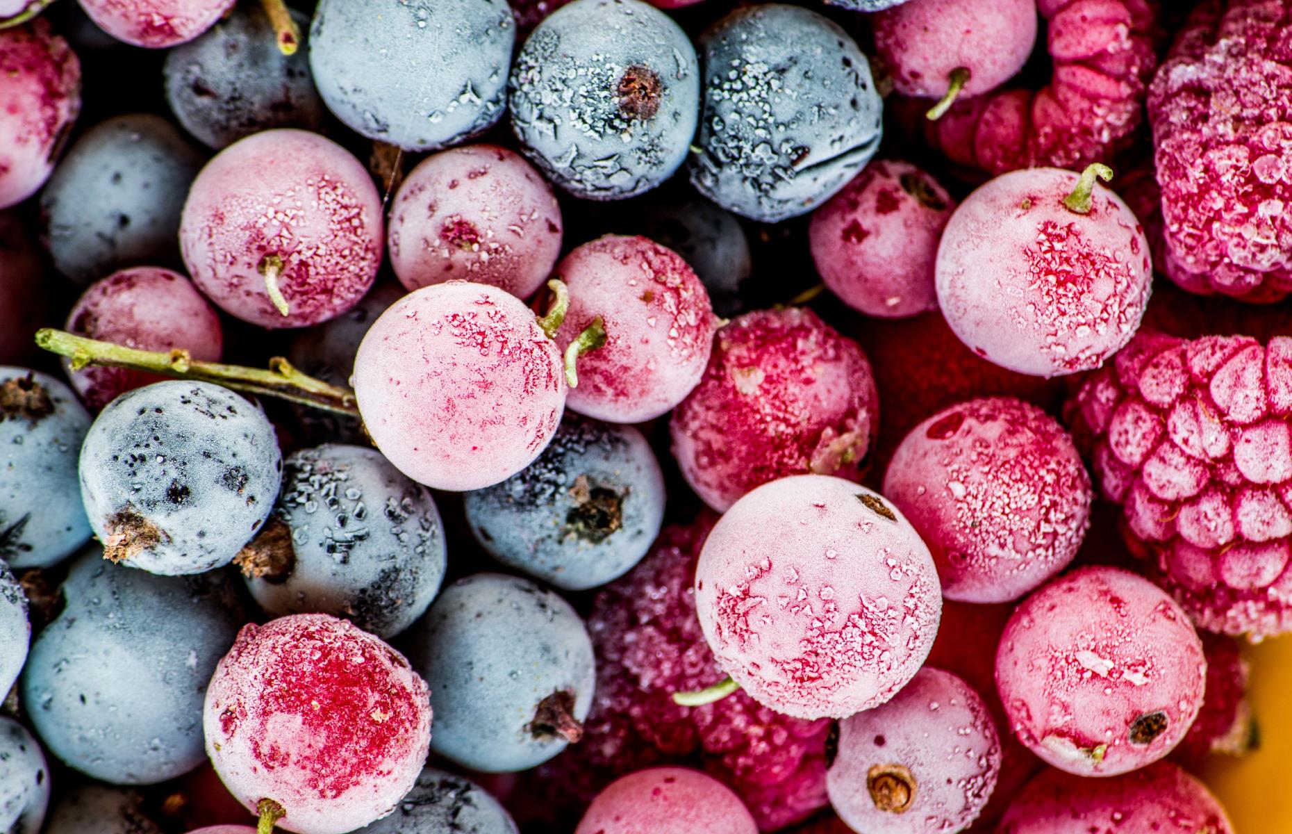 Frozen fruit and vegetables