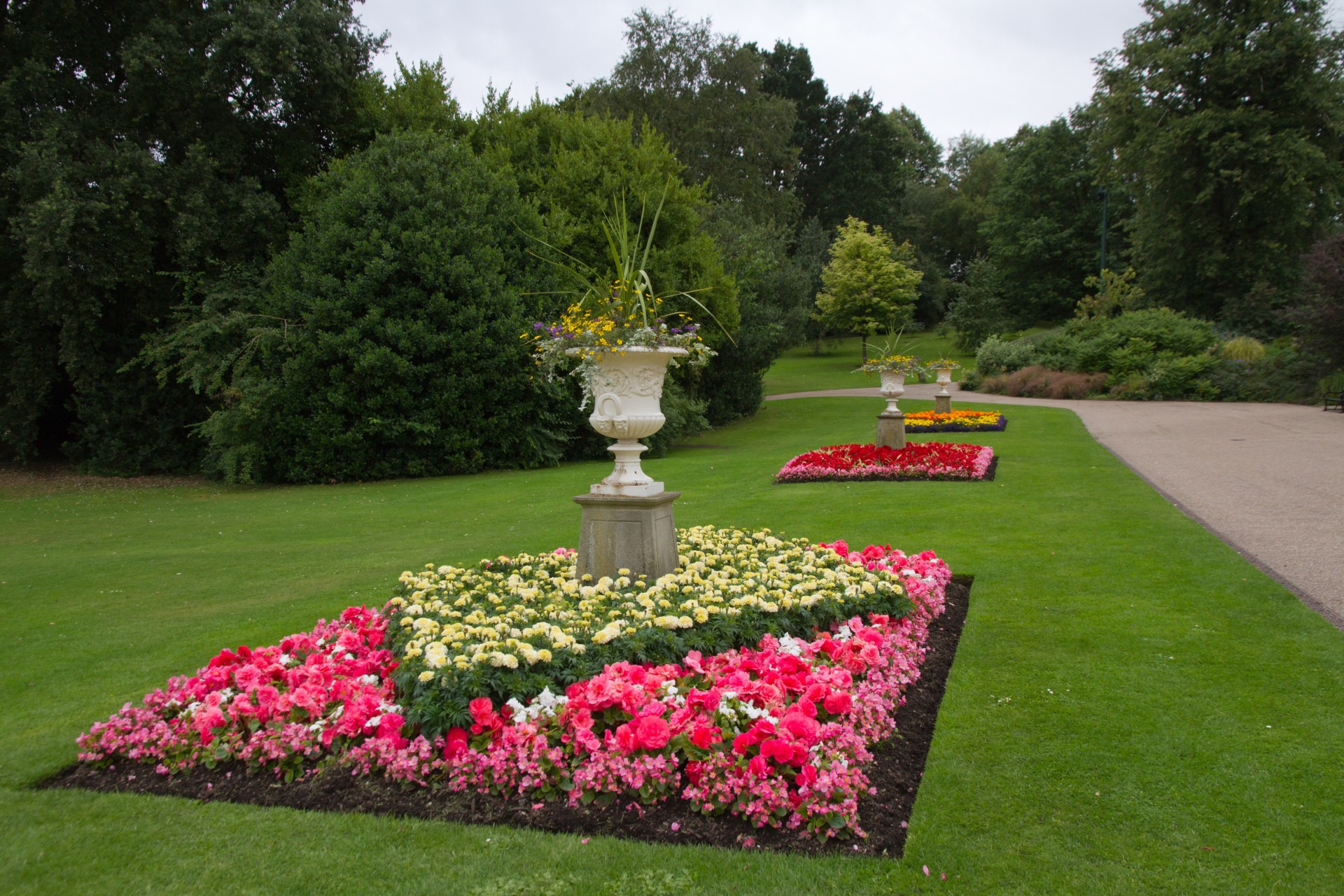 A flowerbed arrangement at Weston Park in Sheffield. <p>You may also like:<a href="https://www.starsinsider.com/n/500982?utm_source=msn.com&utm_medium=display&utm_campaign=referral_description&utm_content=344596v2en-us"> English words that have a different meaning in other languages</a></p>