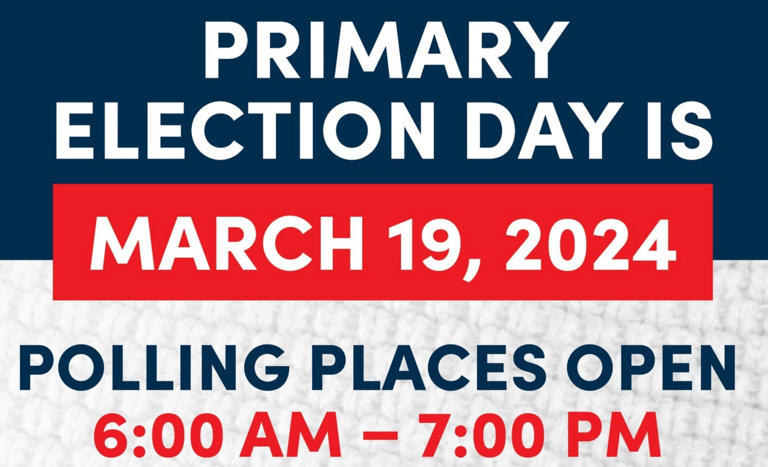 The Illinois primary election happening Tuesday