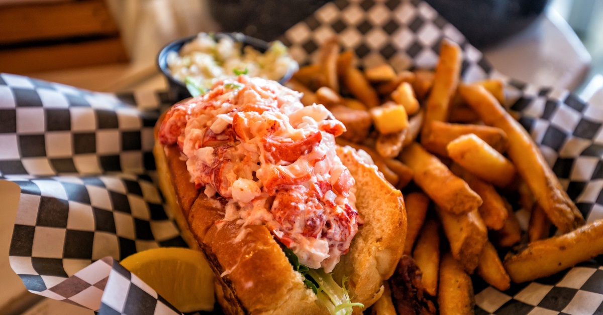 <p> Pull up or walk up to Angie’s Lobster for a different take on fast food with a seafood spin. </p> <p> The menu is exactly what you expect, with lobster, shrimp, and snow crab rolls. They also have breakfast sandwiches. </p> <p>  <a href="https://financebuzz.com/money-moves-after-40?utm_source=msn&utm_medium=feed&synd_slide=4&synd_postid=16948&synd_backlink_title=Grow+Your+%24%24%3A+11+brilliant+ways+to+build+wealth+after+40&synd_backlink_position=4&synd_slug=money-moves-after-40"><b>Grow Your $$:</b> 11 brilliant ways to build wealth after 40</a>  </p>
