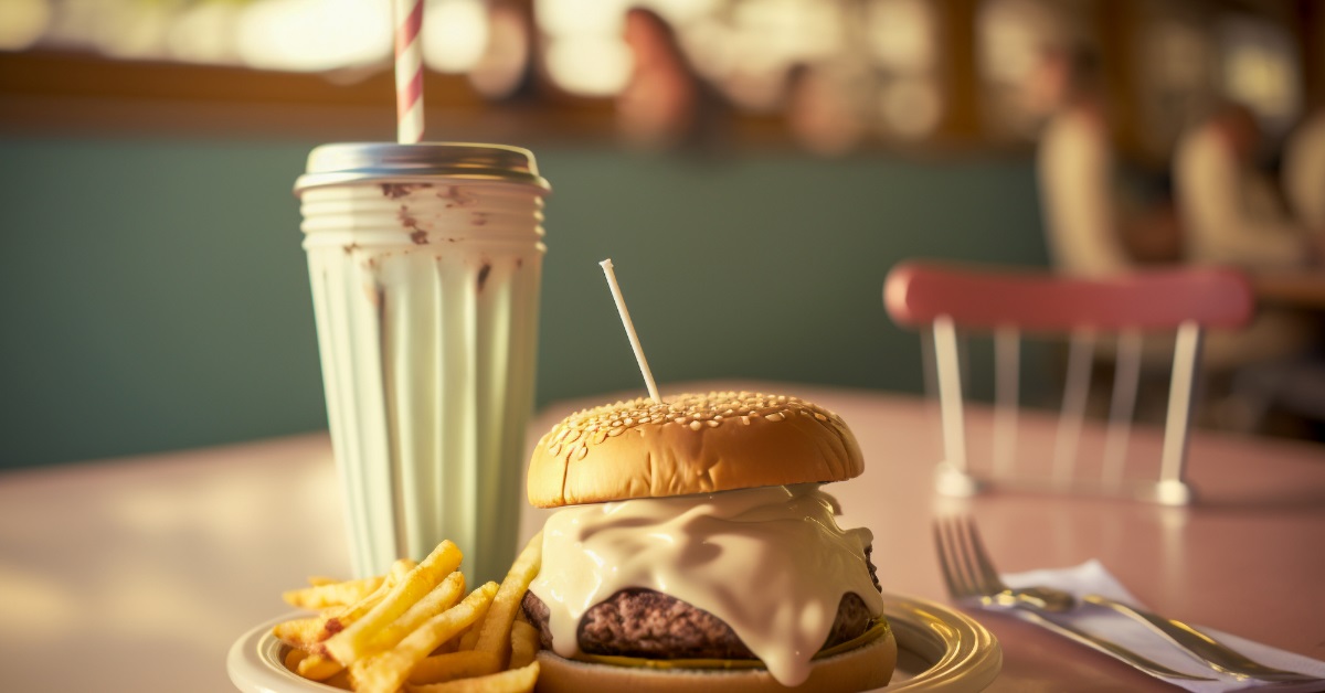 <p> A local fast food chain, Lil Woody’s Burgers & Shakes is a fun, upbeat burger joint with an environmentally conscious focus. </p> <p> They source everything they can locally, including Royal Ranch grass-fed beef, and hand-cut the fries on-site. </p>