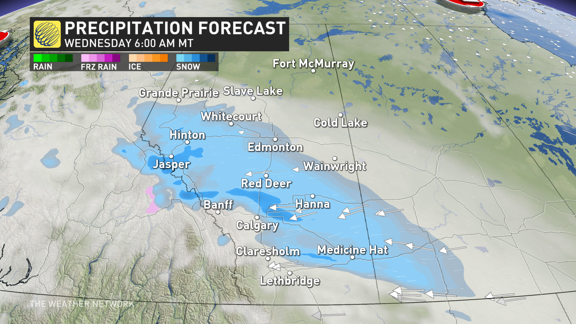 spring kicks off with heavy snow in alberta, with 30 cm possible this week