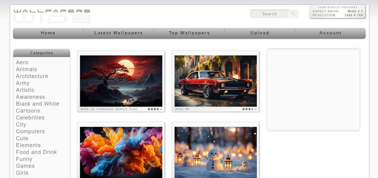 <p>WallpapersWide makes its way onto many lists of the best wallpaper sites. The website features a unique interface option in addition to categories that divide the wallpapers by theme and image size into dimensions.</p>    <p>You can click the thumbnail or the arrow that appears over a picture when you hover over it. Then, you may preview or download the image by clicking the arrow. You can browse similar art and learn more about the image's tags if you click anywhere else on the thumbnail.</p>    <p>If you're looking for a new wallpaper to complement your desktop or phone background, this site can be a great place to look.</p>    <p>Check out <a href="http://wallpaperswide.com/">WallpapersWide</a>.</p><p><span>Would you please let us know what you think about our content? <p>Agree? Tell us by clicking the “Thumbs Up” button above.</p> Disagree? Leave a comment telling us what you’d change.</span></p>