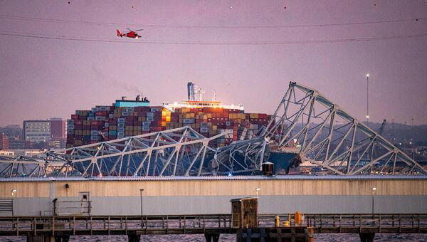 Six People Missing After Cargo Ship Hits Baltimore Bridge Causing Collapse