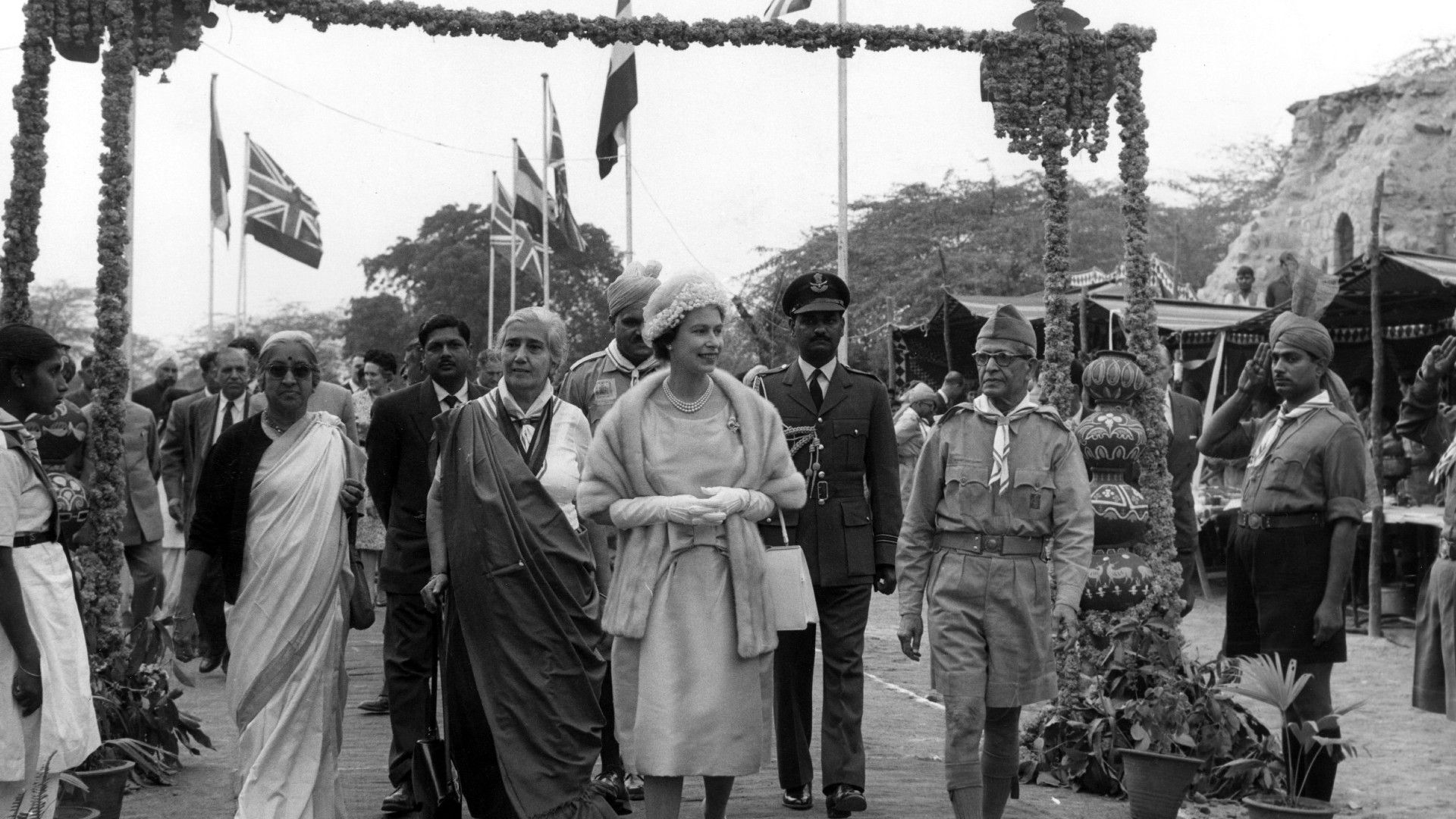 <p>                     Queen Elizabeth’s 1961 visit to India was a highly significant one, as it was the very first visit from a UK monarch following the end of the rule of the British Empire in the country.                   </p>                                      <p>                     The country gained independence in 1947, but prior to this, Elizabeth’s parents King George VI and Queen Elizabeth the Queen Mother were considered Emperor and Empress of India – titles which ceased to be used following the end of the Empire in India.                   </p>                                      <p>                     As such, Queen Elizabeth’s visit to India in the early 60s was significant, as it was the first time a monarch had visited without being considered as 'head' of the country. During her trip, alongside Prince Philip, she paid a visit to the Taj Mahal and to New Delhi, and attended the annual Commonwealth Heads of Government Meeting. She also met with Mother Theresa, whom she presented with an honorary Order of Merit.                   </p>