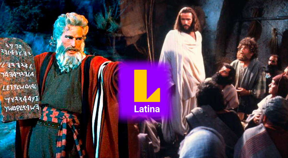 latina tv alista programación especial por semana santa: lista y horario de películas clásicas